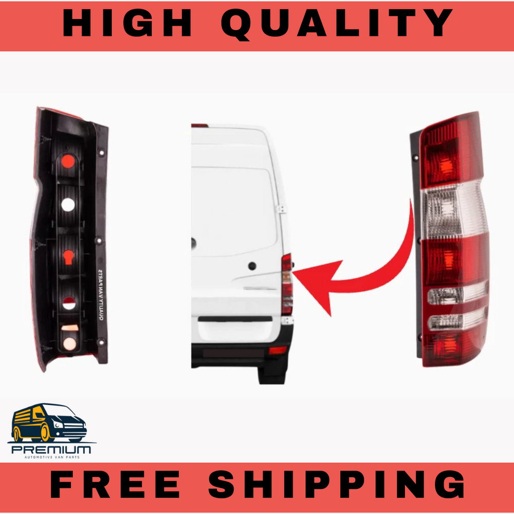 For Mercedes Sprinter Rear Tail Light Lamp Lens Right Driver Side O/S 2006 -2018
