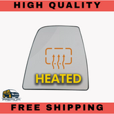 Passenger Side Wing Mirror Glass Heated Convex Upper For Ford Transit Mk8 2014+