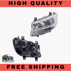 Front Headlight For Mercedes Sprinter W907 W910 Headlamp 2018-2026 Left Side