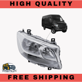 Front Headlight For Mercedes Sprinter W907 W910 Headlamp 2018-2026 Right Side