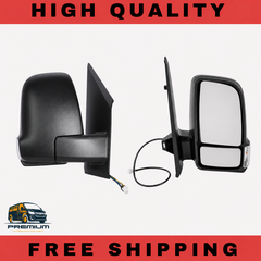For Mercedes Sprinter Van 2018 - 2026 Manual Short Arm Wing Mirror Drivers Side