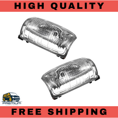 2X Wing Mirror Indicator Lens Light LEFT + RIGHT SET For FORD Transit Mk8 14-26