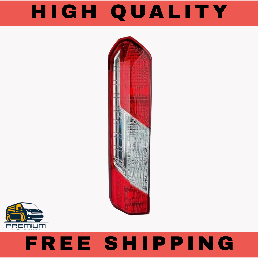 REAR TAIL LIGHT LAMP LENS LEFT & RIGHT FOR FORD TRANSIT MK8 (2014+ONWARDS)