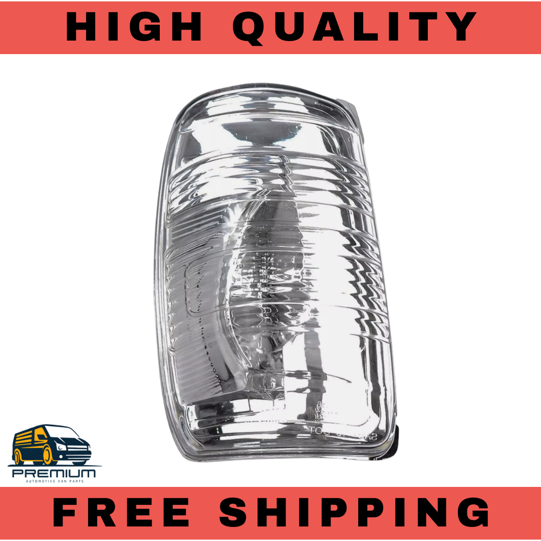 DOOR WING MIRROR INDICATOR LENS CLEAR RIGHT DRIVER SIDE FOR FORD TRANSIT MK8