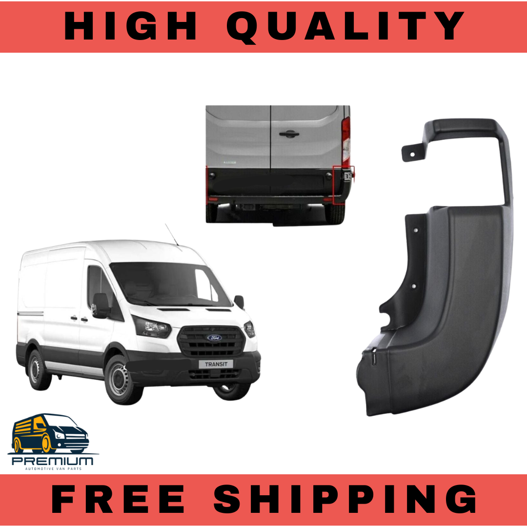 REAR BUMPER END CORNER CAP RIGHT OFF SIDE FOR FORD TRANSIT MK8 1867569 (2013+ON)