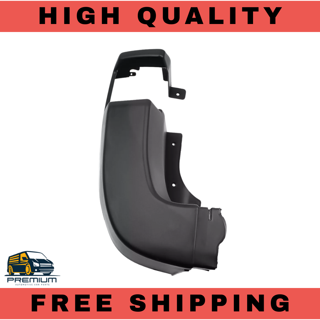 REAR BUMPER CENTRE STEP COVER & END CORNERS CAP FOR FORD TRANSIT MK8 (2014+ON)