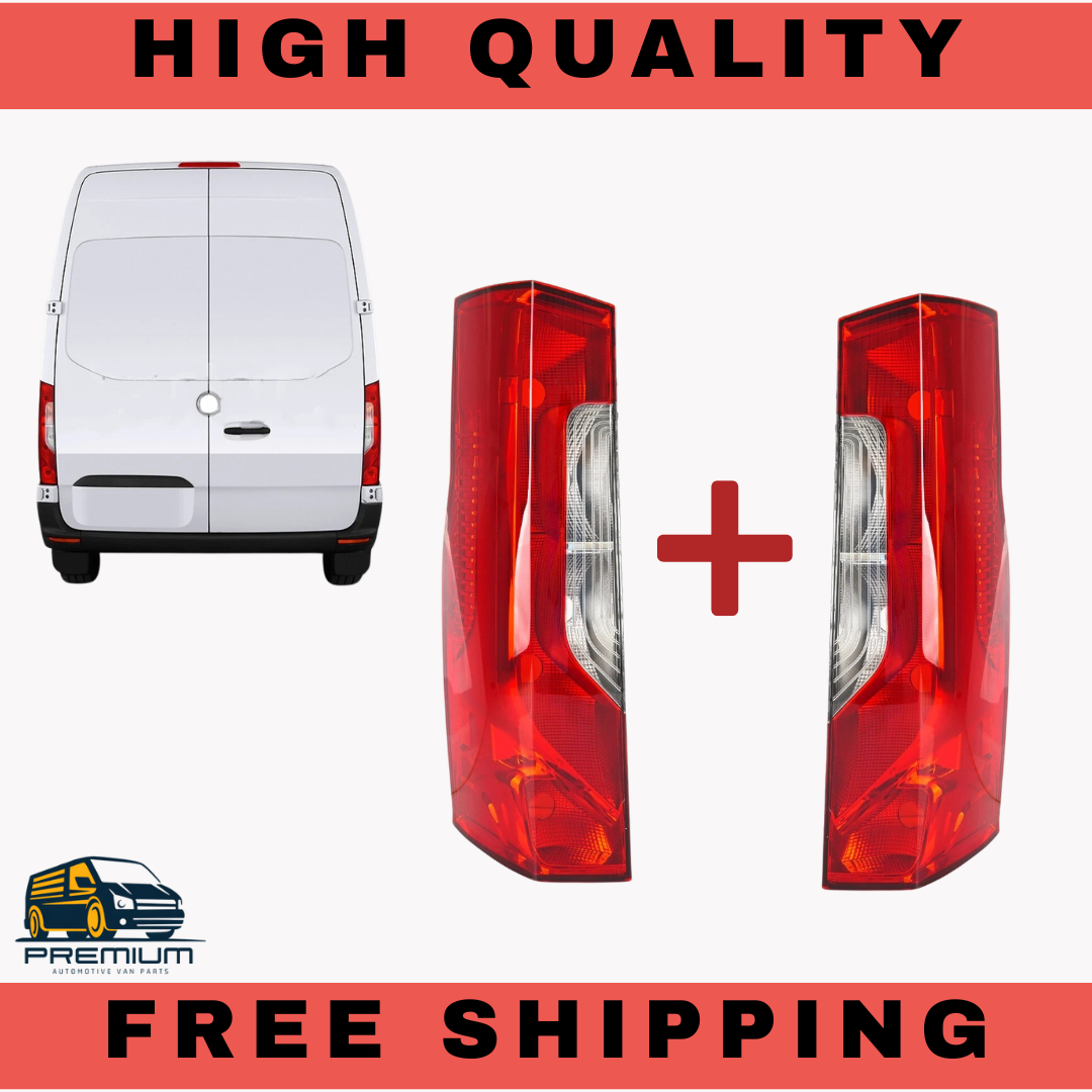 FOR MERCEDES SPRINTER REAR LAMP LIGHT TAIL LEFT & RIGHT SIDE PAIR 2018- 2026