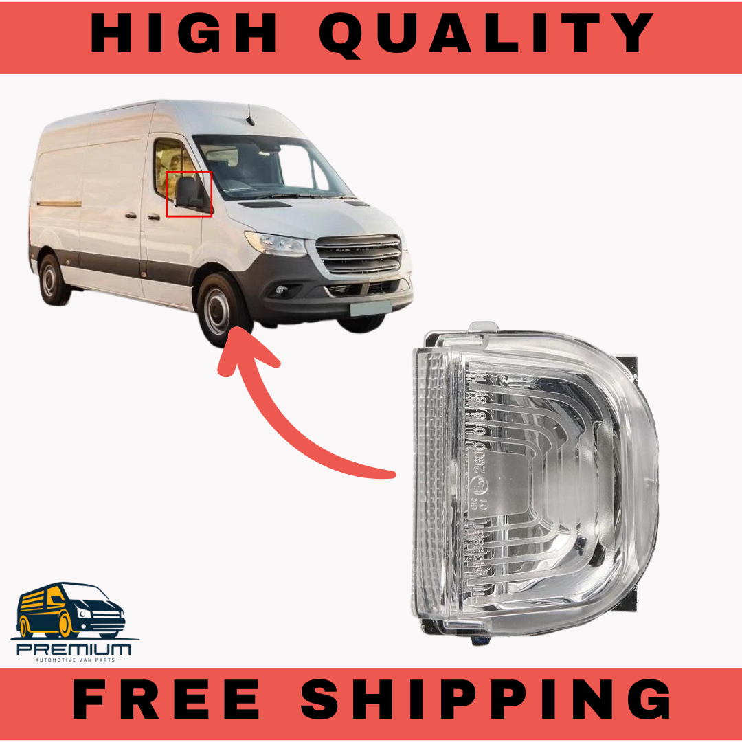 For Mercedes Sprinter Wing Mirror Indicator Lens Right Driver O/S 2018-2026