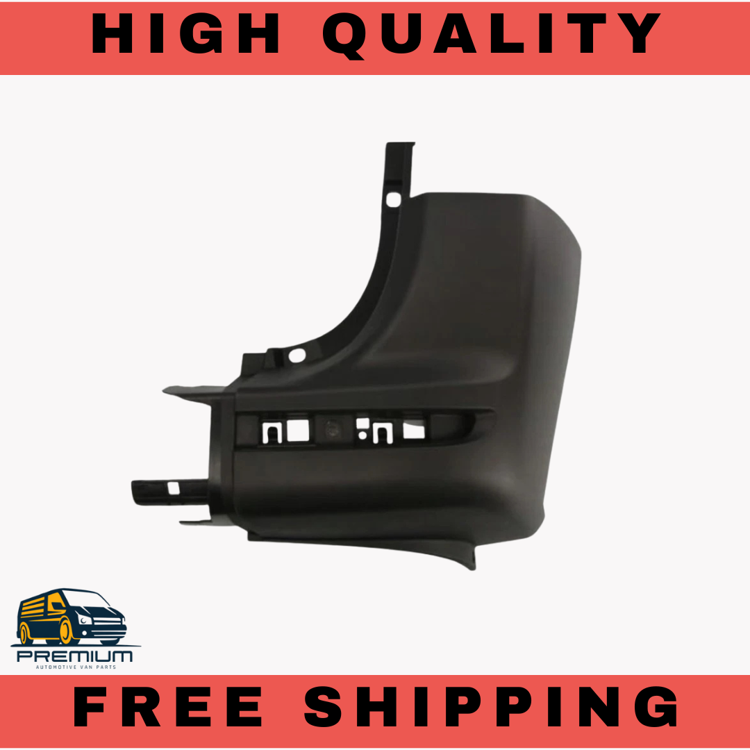 For Mercedes Sprinter 2018-2026 Rear Bumper Corner Black Plastic Right Side