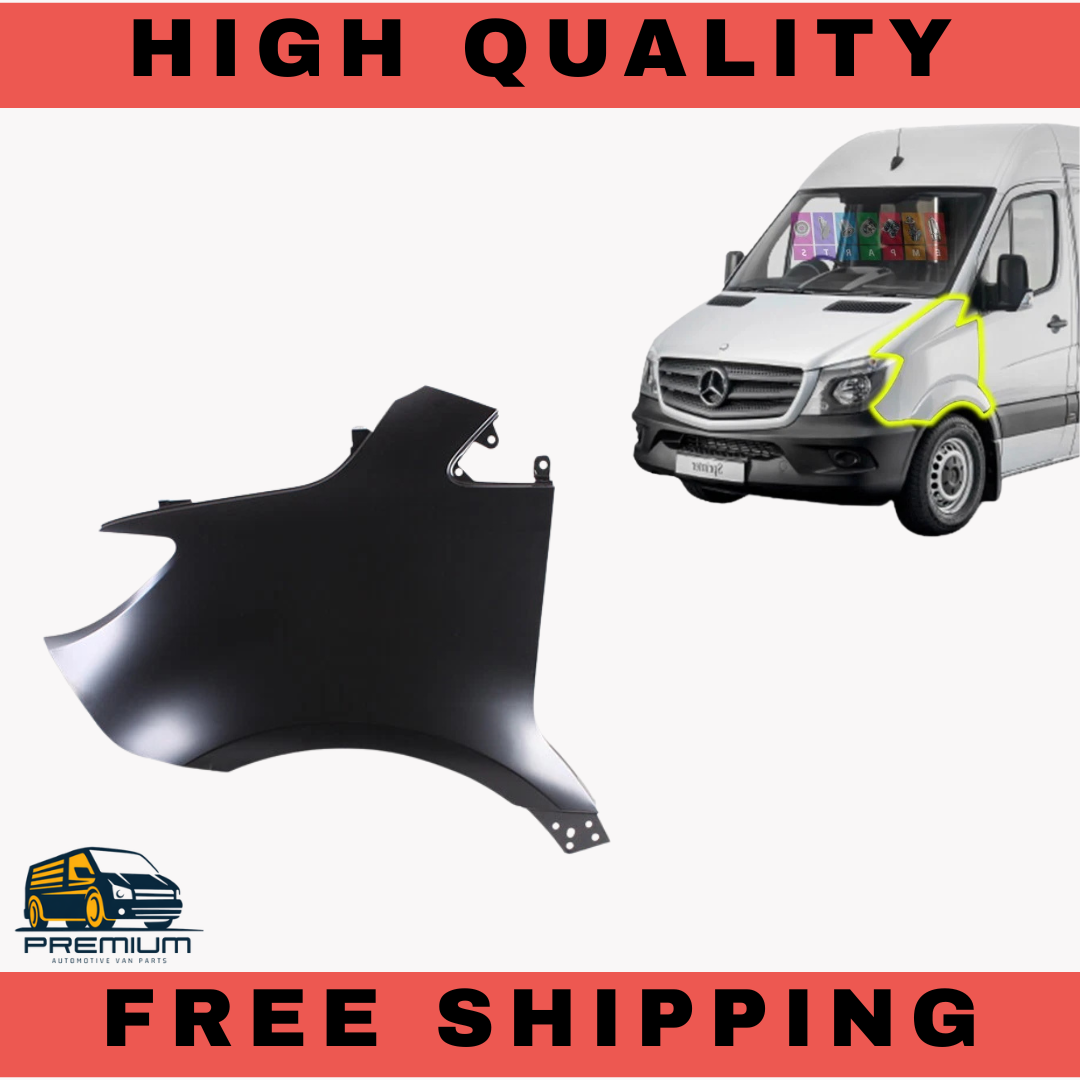 MERCEDES SPRINTER 2018-2026 FRONT WING FENDER LEFT PASSENGER SIDE A9108810000