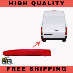 Rear Corner Bumper Reflector For Mercedes Sprinter W907 W910 2018 onward Left LH