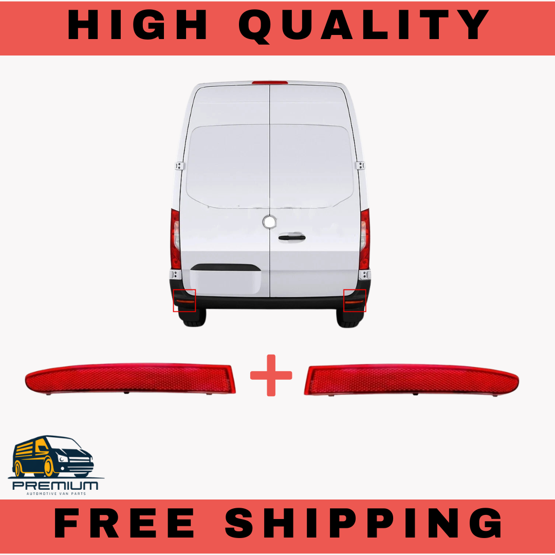 REAR RIGHT & LEFT BUMPER REFLECTOR FOR MERCEDE SPRINTER 2018 - ON A9108204900
