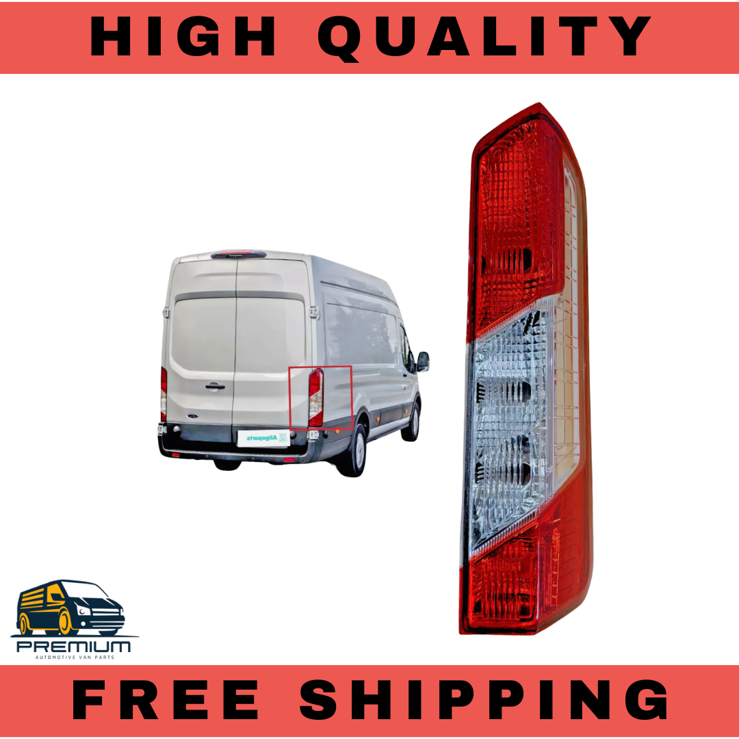 Fit Ford Transit Rear Back MK8 2014+ Tail Light Lamp Lens Rh Right Side E mark