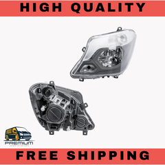 Passenger Left Side N/S Headlight Head Lamp for 14-18 Mercedes Sprinter W906