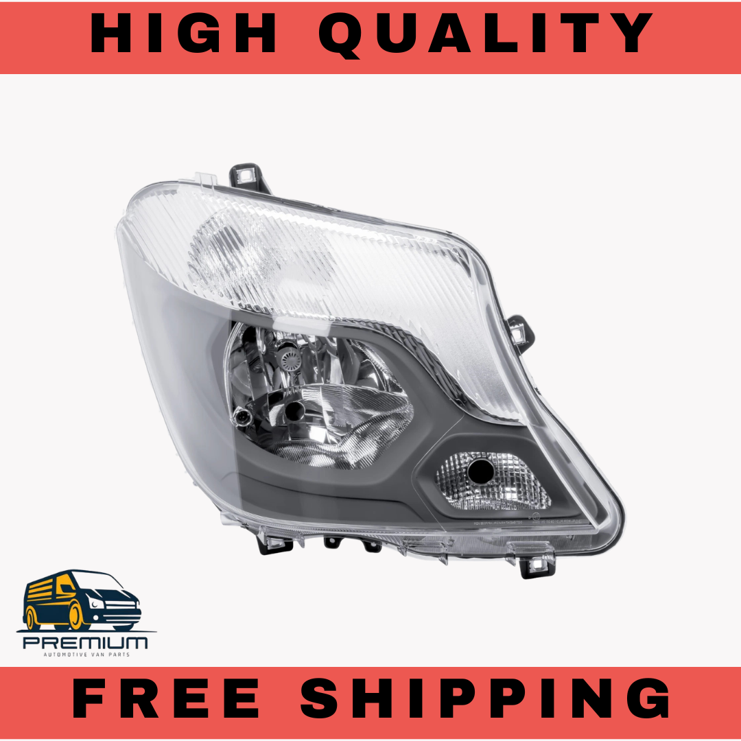 Driver Right Side O/S Headlight Head Lamp for 14-18 Mercedes Sprinter W906